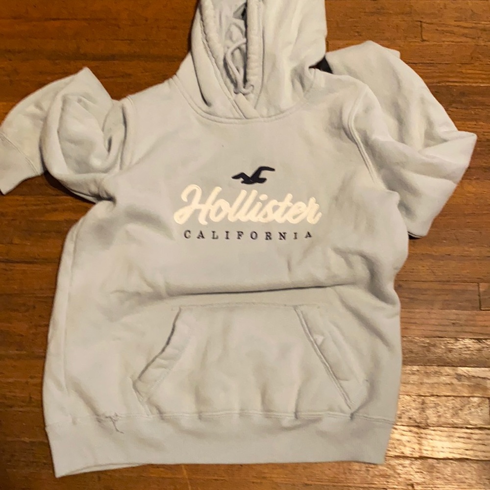 Small women’s Light blue Hollister hoodie sweater